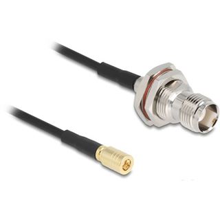 (&euro;44,50*/1m) 0.20m Delock Antennenkabel Adapter RG-174 SMB