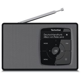 TechniSat Digitradio 2 DAB+ Radio schwarz/silber
