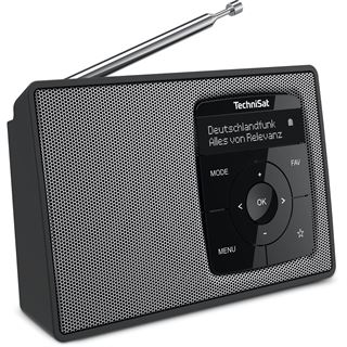 TechniSat Digitradio 2 DAB+ Radio schwarz/silber