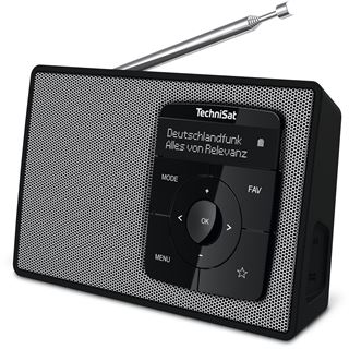 TechniSat Digitradio 2 DAB+ Radio schwarz/silber