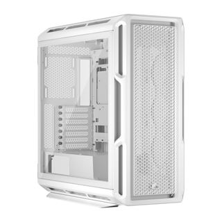 Corsair iCue 5000T TG Midi Tower ohne Netzteil weiss