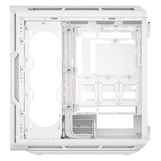 Corsair iCue 5000T TG Midi Tower ohne Netzteil weiss