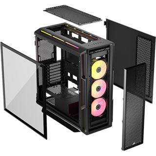 Corsair ICUE LINK 5000T LX RGB Big Tower ohne Netzteil schwarz
