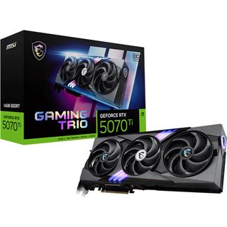 16GB MSI GeForce RTX 5070 Ti Gaming Trio OC Plus Aktiv PCIe 5.0 x16