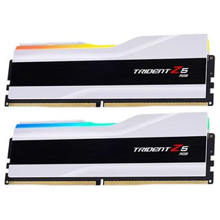 64GB G.Skill Trident Z5 RGB weiß DDR5-6000 DIMM CL28 Dual Kit