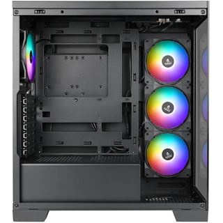 Azza Cove 570 Midi Tower ohne Netzteil schwarz