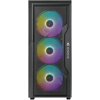 Azza Fighter 290 Midi Tower ohne Netzteil schwarz