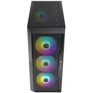 Azza Fighter 290 Midi Tower ohne Netzteil schwarz