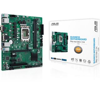 Asus Pro H610M-C D4-CSM Intel H610 So.1700 DDR4 mATX Retail