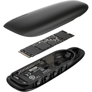 Asus COBBLE externes SSD Geh&auml;use schwarz