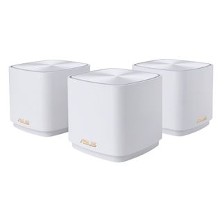 Asus Router ZenWiFi XD4 Plus 3er Set AX1800 Whole-Home Mesh WiFi 6