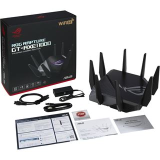 Asus ROG Rapture GT-AXE11000 - Wireless Router - Wi-Fi 6 - Desktop