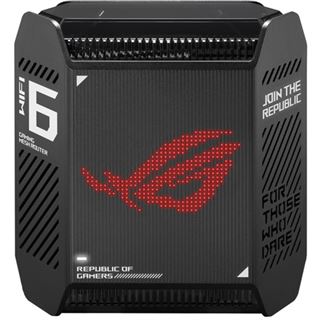 Asus ROG Rapture GT6 - WLAN-System - Wi-Fi 6 - Desktop
