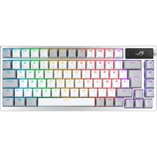 Asus ROG Azoth ASUS ROG NX SNOW 2.4 GHz und USB Deutsch weiß