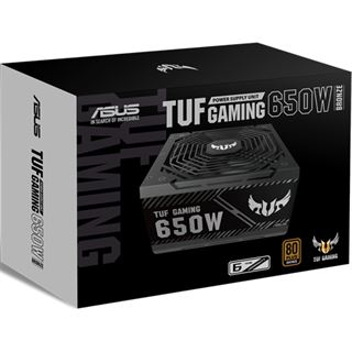 650 Watt Asus TUF Gaming Bronze 650B Non-Modular 80+ Bronze