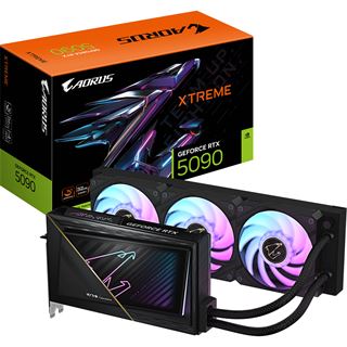 32GB Gigabyte GeForce RTX 5090 AORUS Xtreme Waterforce Aktiv PCIe 5.0