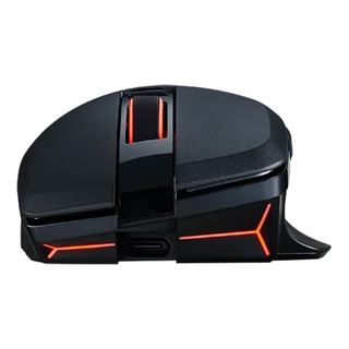 PowerColor ALPHYN AM10 Wireless 2.4 GHz und USB schwarz (kabellos)