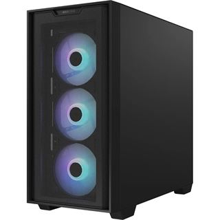 Asus A21 PLUS Mini Tower ohne Netzteil schwarz