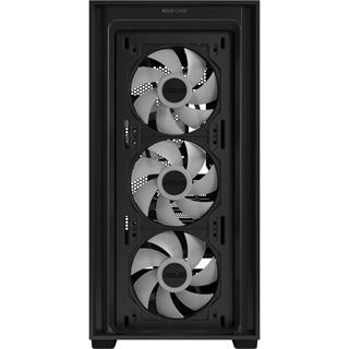 Asus A21 PLUS Mini Tower ohne Netzteil schwarz