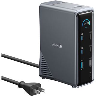ANKER Prime 14-in-1 160W Ladedock 2x USB-C 100W 2x USB-C 10Gbit 1x