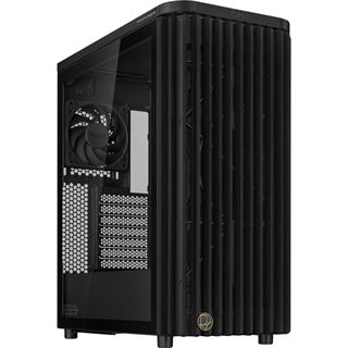 Asus ProArt PA401 Wood Edition Midi Tower ohne Netzteil schwarz