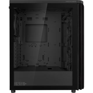 Asus ProArt PA401 Wood Edition Midi Tower ohne Netzteil schwarz