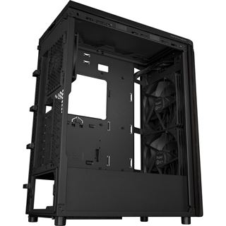 Asus ProArt PA401 Wood Edition Midi Tower ohne Netzteil schwarz
