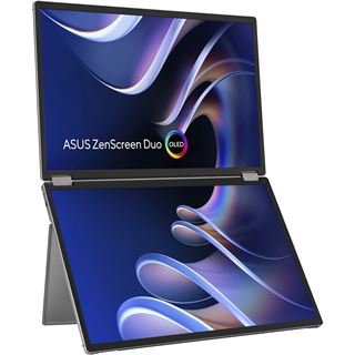 14" (35,56cm) Asus ZenScreen Duo OLED MQ149CD silber 1920x1200