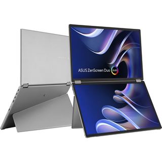14" (35,56cm) Asus ZenScreen Duo OLED MQ149CD silber 1920x1200