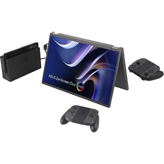 14" (35,56cm) Asus ZenScreen Duo OLED MQ149CD silber 1920x1200