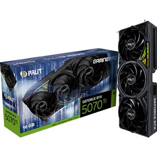16GB Palit GeForce RTX 5070 Ti GamingPro Aktiv PCIe 5.0 x16 1xHDMI