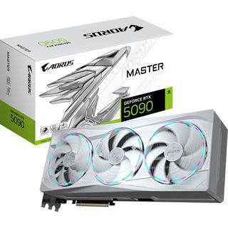 32GB Gigabyte GeForce RTX 5090 AORUS Master ICE Aktiv PCIe 5.0 x16