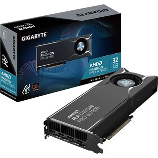 GIGABYTE Radeon PRO W7800 AI TOP 32G GDDR6 ECC 3xDP 1xDP mini