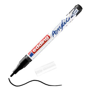edding 5300 Acrylstift schwarz 1,0 - 2,0 mm, 1 St.