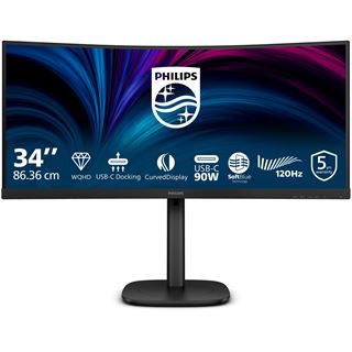 34" (86,36cm) Philips 34B2U3600C schwarz 3440x1440 1xDisplayPort