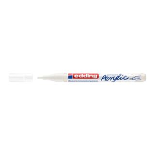 edding 5300 Acrylstift wei&szlig; 1,0 - 2,0 mm, 1 St.