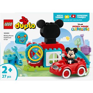 LEGO DUPLO Mickys Clubhaus und Auto