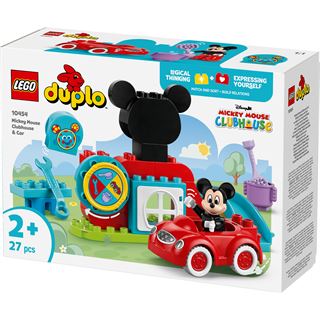 LEGO DUPLO Mickys Clubhaus und Auto