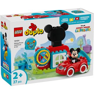 LEGO DUPLO Mickys Clubhaus und Auto
