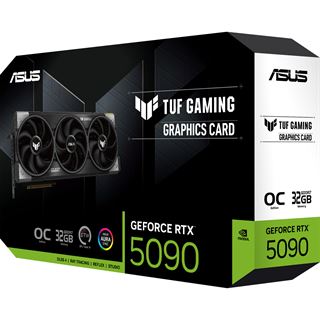 32GB Asus GeForce RTX 5090 TUF Gaming OC Aktiv PCIe 5.0 x16 (Retail)
