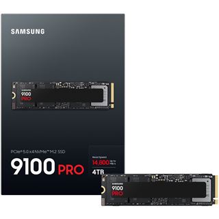 4TB Samsung 9100 PRO M.2 2280 PCIe 5.0 x4 3D-NAND TLC (MZ-VAP4T0BW)