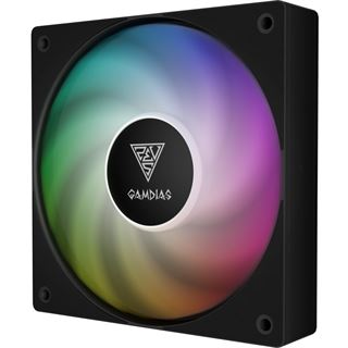 Gamdias Notus M1-1201 ARGB 120x120x25mm 400-1600 U/min schwarz