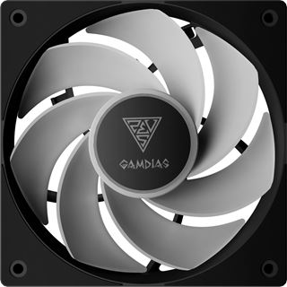 Gamdias Notus M1-1201 ARGB 120x120x25mm 400-1600 U/min schwarz