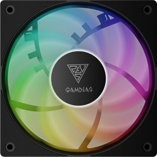 Gamdias Notus M1-1203 ARGB 3er-Pack 120x120x25mm 400-1600 U/min
