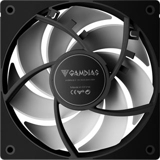 Gamdias Notus M1-1203 ARGB 3er-Pack 120x120x25mm 400-1600 U/min