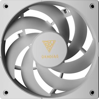 Gamdias Notus M1-1201 WH ARGB 120x120x25mm 400-1600 U/min weiß