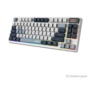 MSI FORGE GK600 TKL KTT Purple Star USB und Bluetooth Deutsch