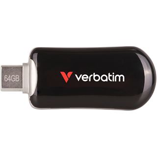 64 GB Verbatim Plectra schwarz USB-C 3.0