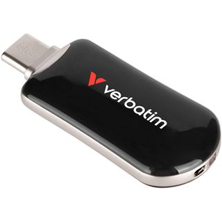 64 GB Verbatim Plectra schwarz USB-C 3.0