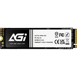 1TB AGI Gear SSD I298 M.2 PCIe 3.0 NVMe (AGI1T0GIMAI298-BK) Tray